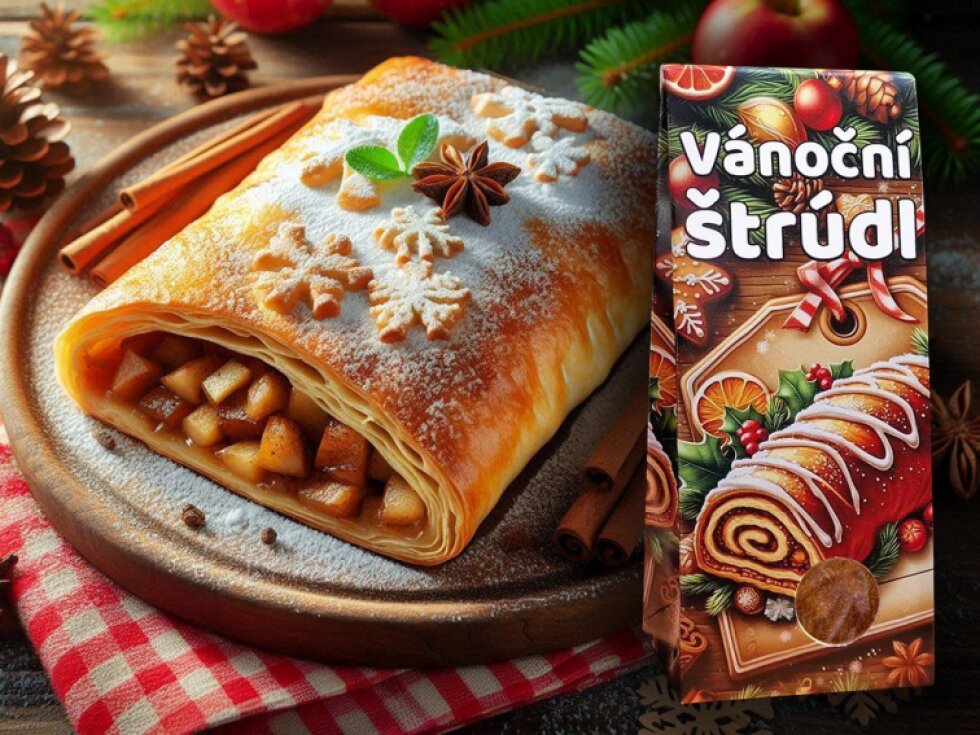 VÁNOČNÍ ŠTRÚDL