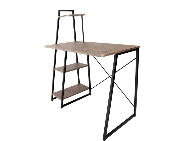 Psací stůl Messa - Tmavý dub/černý