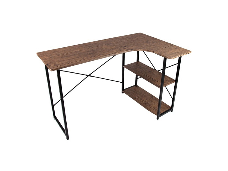 Psací stůl Quest - Tmavý dub/Černý