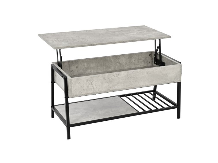 Konferenční stolek Nordik Lift - dekor beton