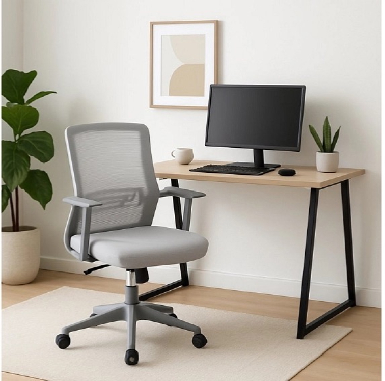 Kancelářská židle NEXA - šedá 2ks