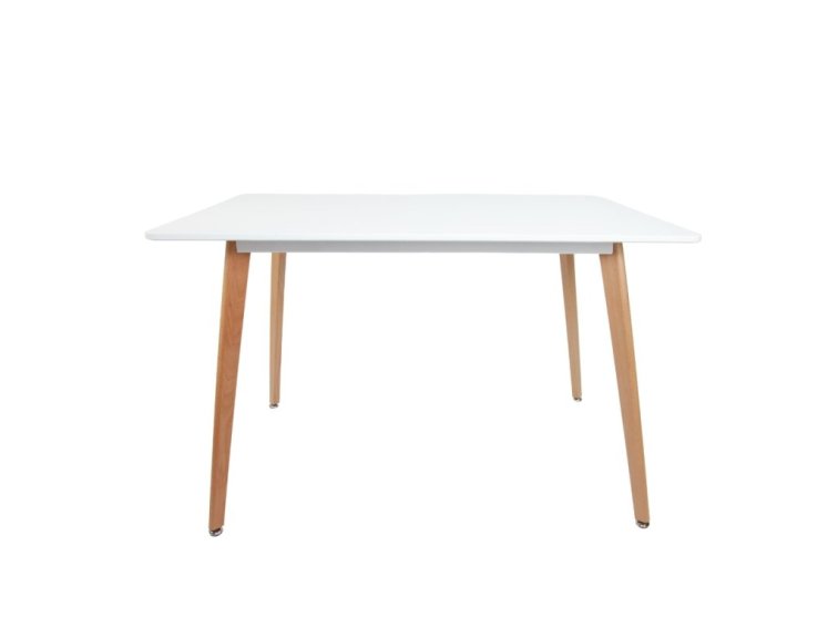 Jídelní stůl Ember 120x80 cm - Bílý