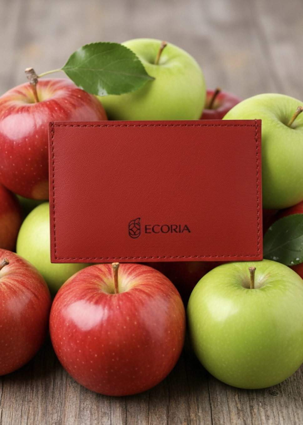 Card holder Ecoria červený
