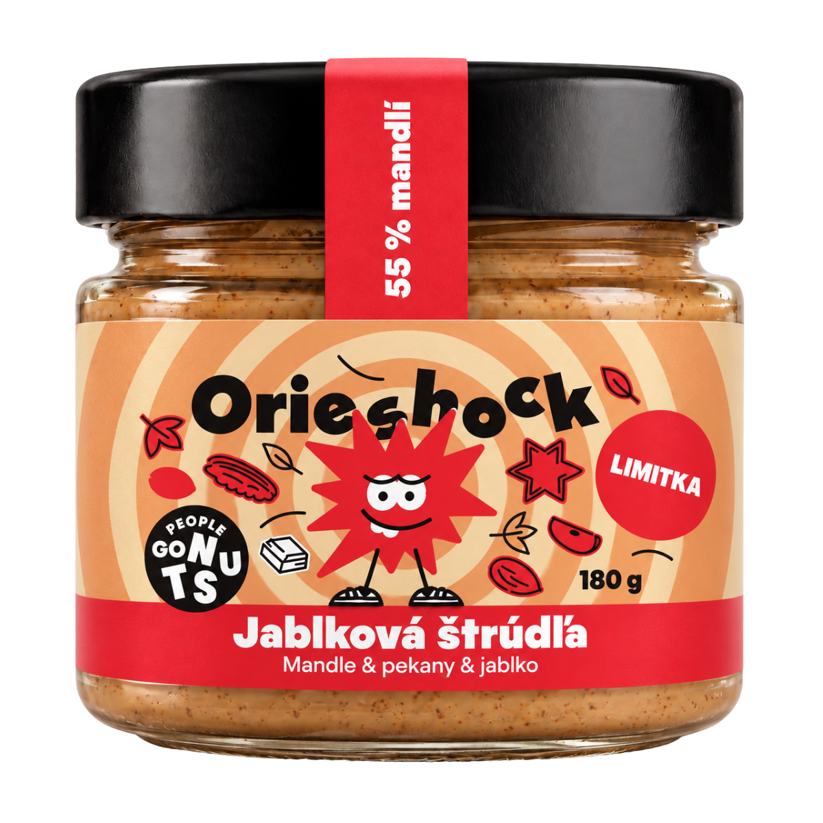 Jablková štrúdľa – orechový krém 180 g