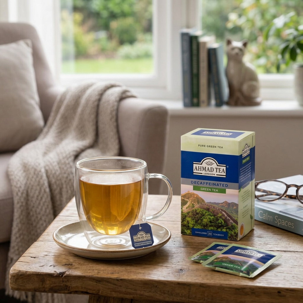 Bezkofeínový zelený čaj AHMAD TEA 20x1,5 g