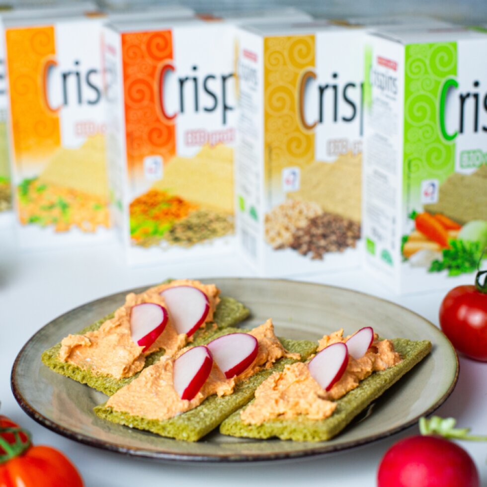Bezlepkový BIO pohánkový knäckebrot s quinoou Crispins 100 g