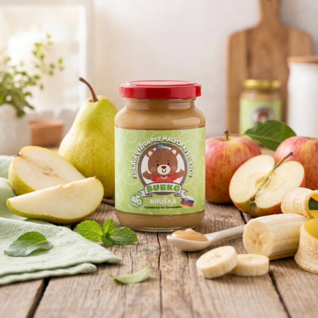 BIO detská výživa Hruška Bubko 200 g
