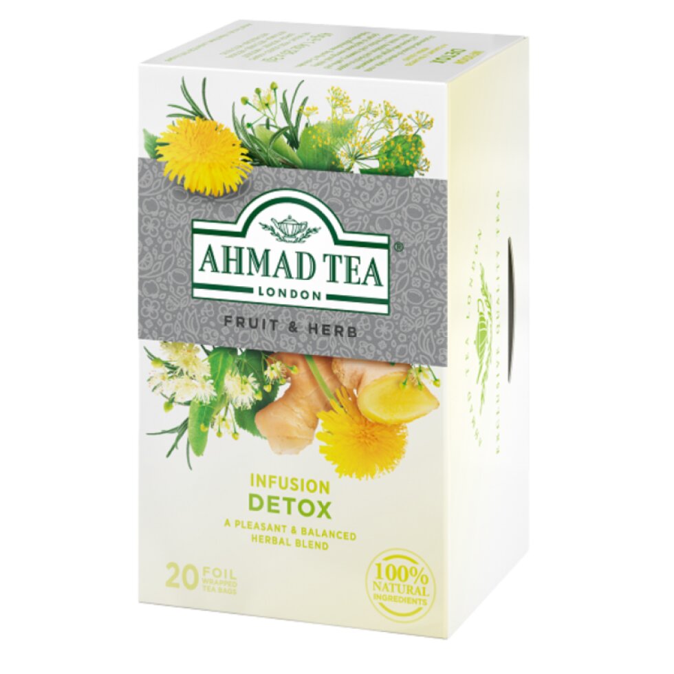 Bylinný čaj Detox AHMAD TEA 20x2 g