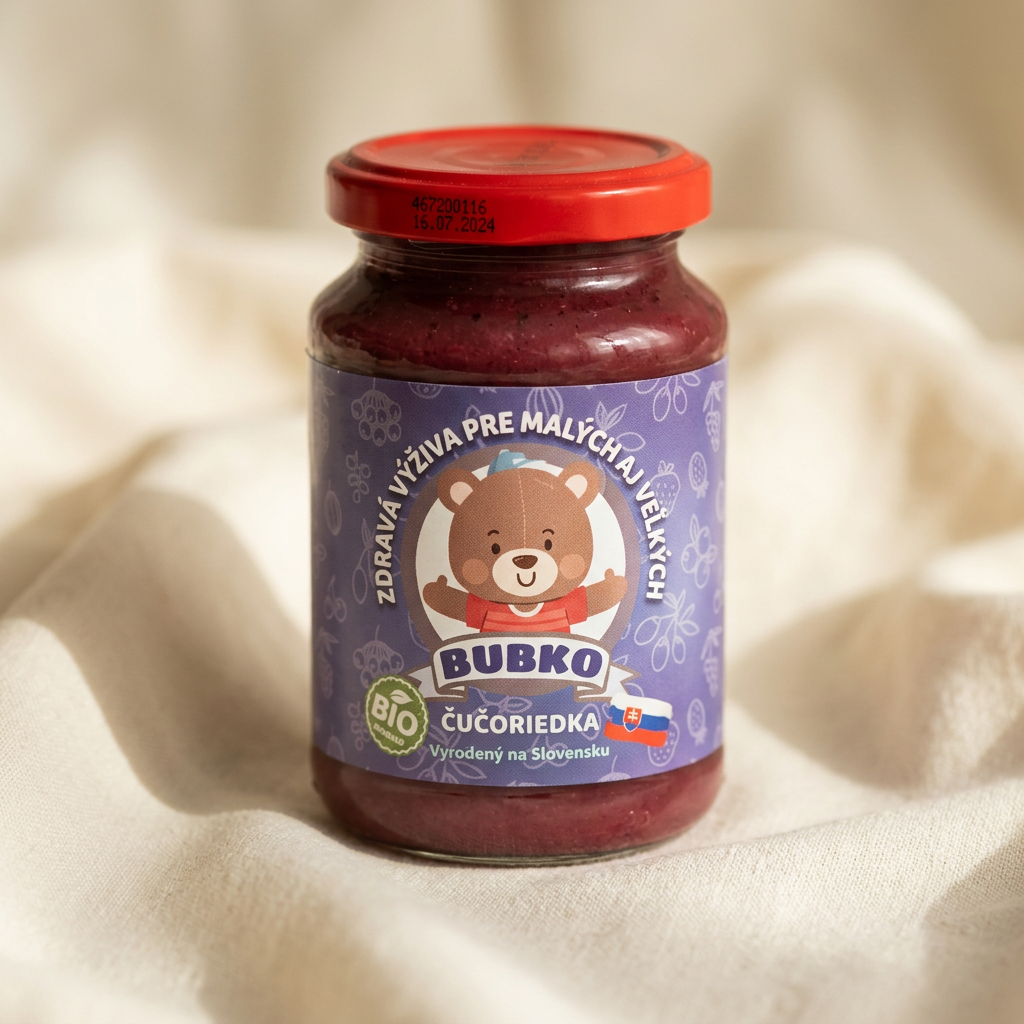 BIO detská výživa Čučoriedka Bubko 200 g