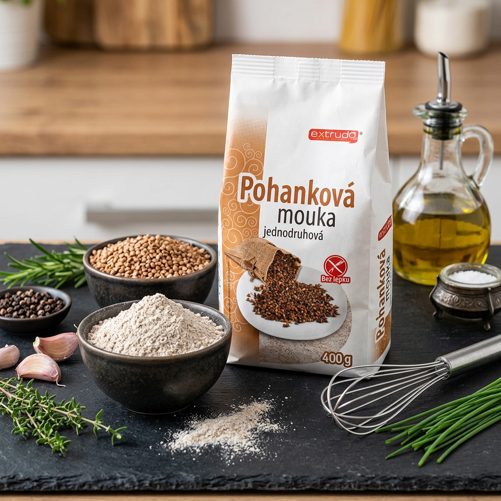 Bezlepková pohánková múka Extrudo 400 g