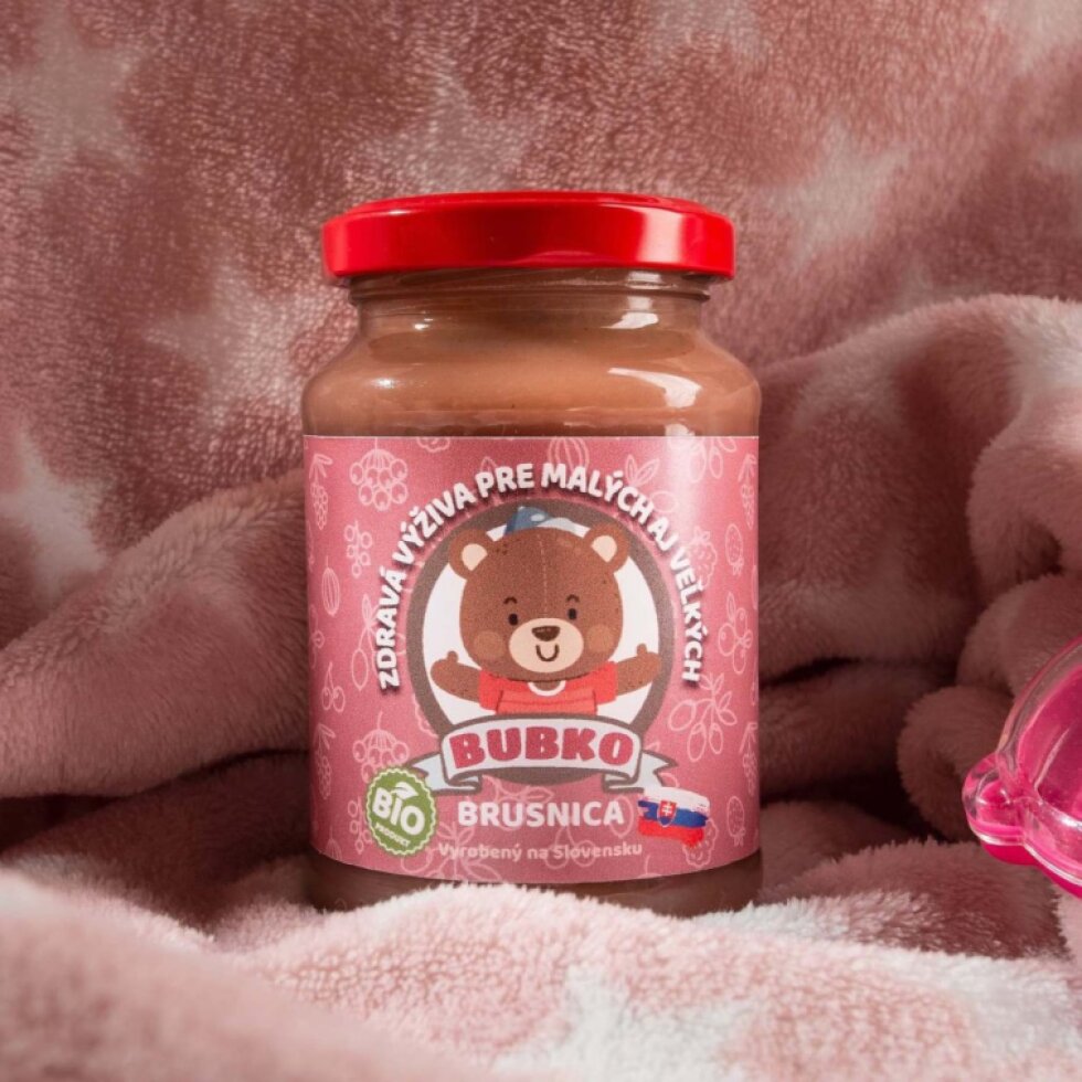 BIO detská výživa Brusnica Bubko 200 g