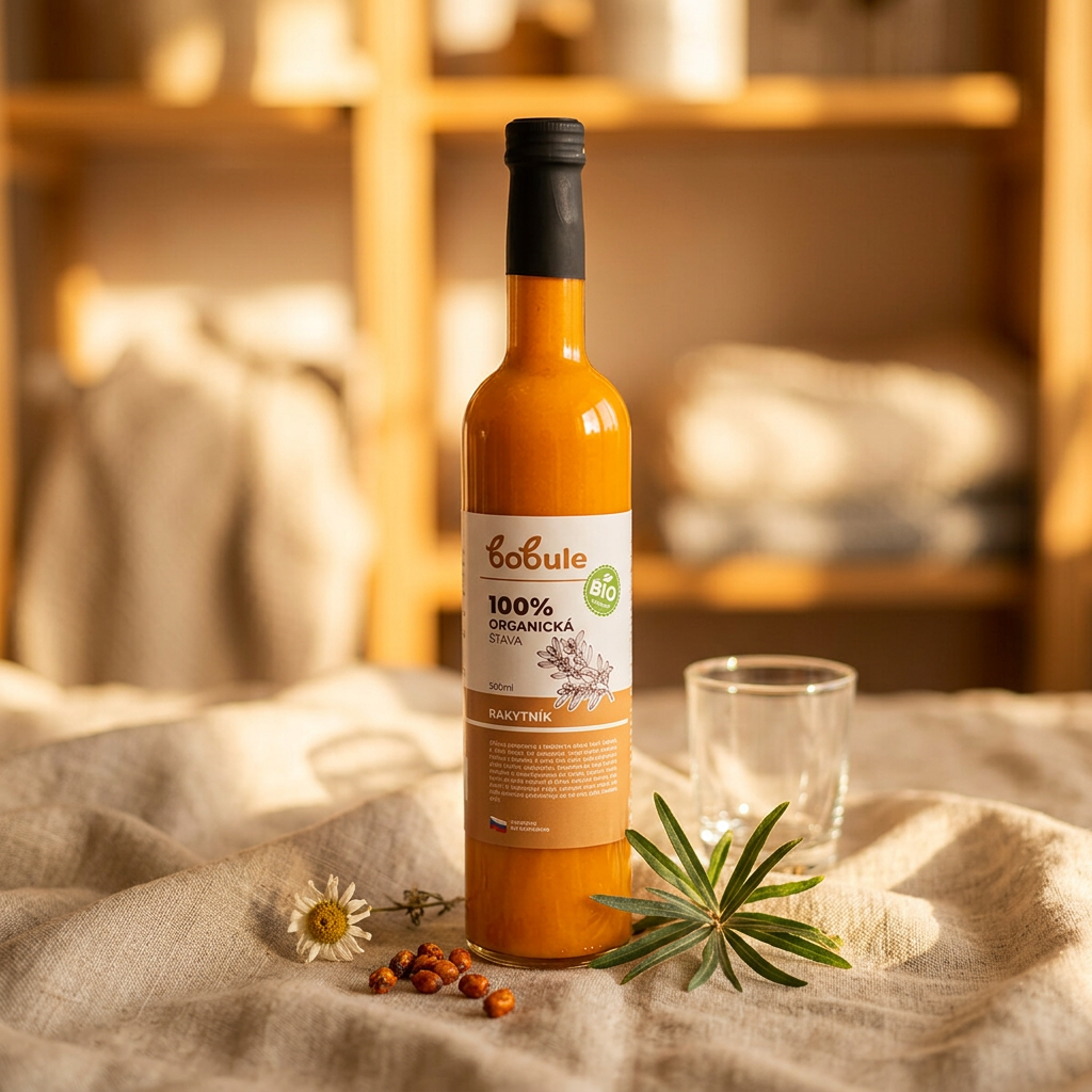 BIO Rakytníková šťava 100 % Bobule 500 ml