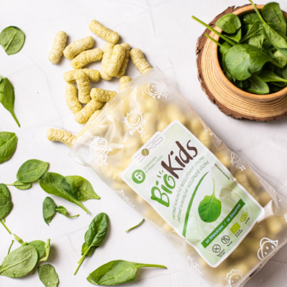 BIO detské chrumky so špenátom BioKIDS 55 g