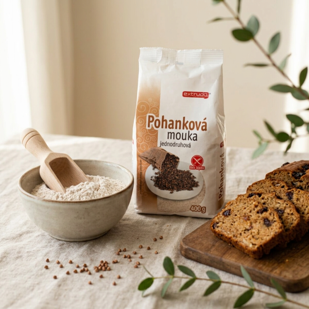 Bezlepková pohánková múka Extrudo 400 g