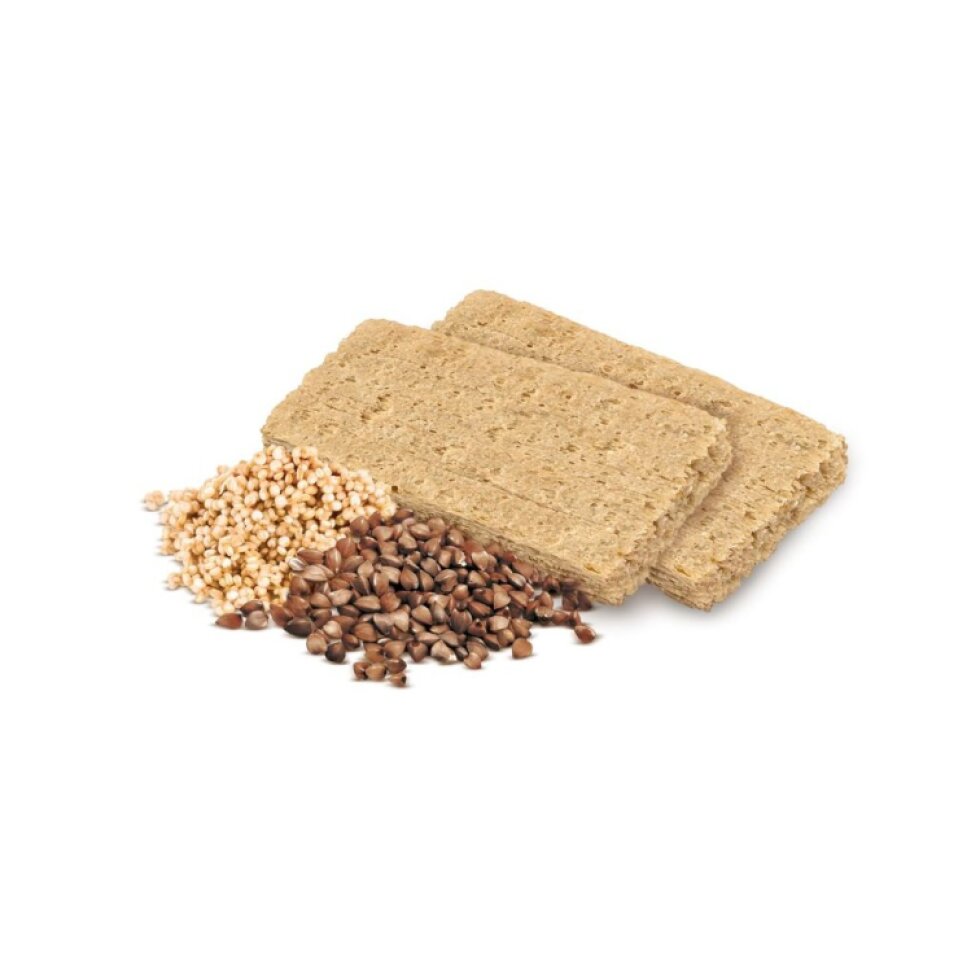 Bezlepkový BIO pohánkový knäckebrot s quinoou Crispins 100 g