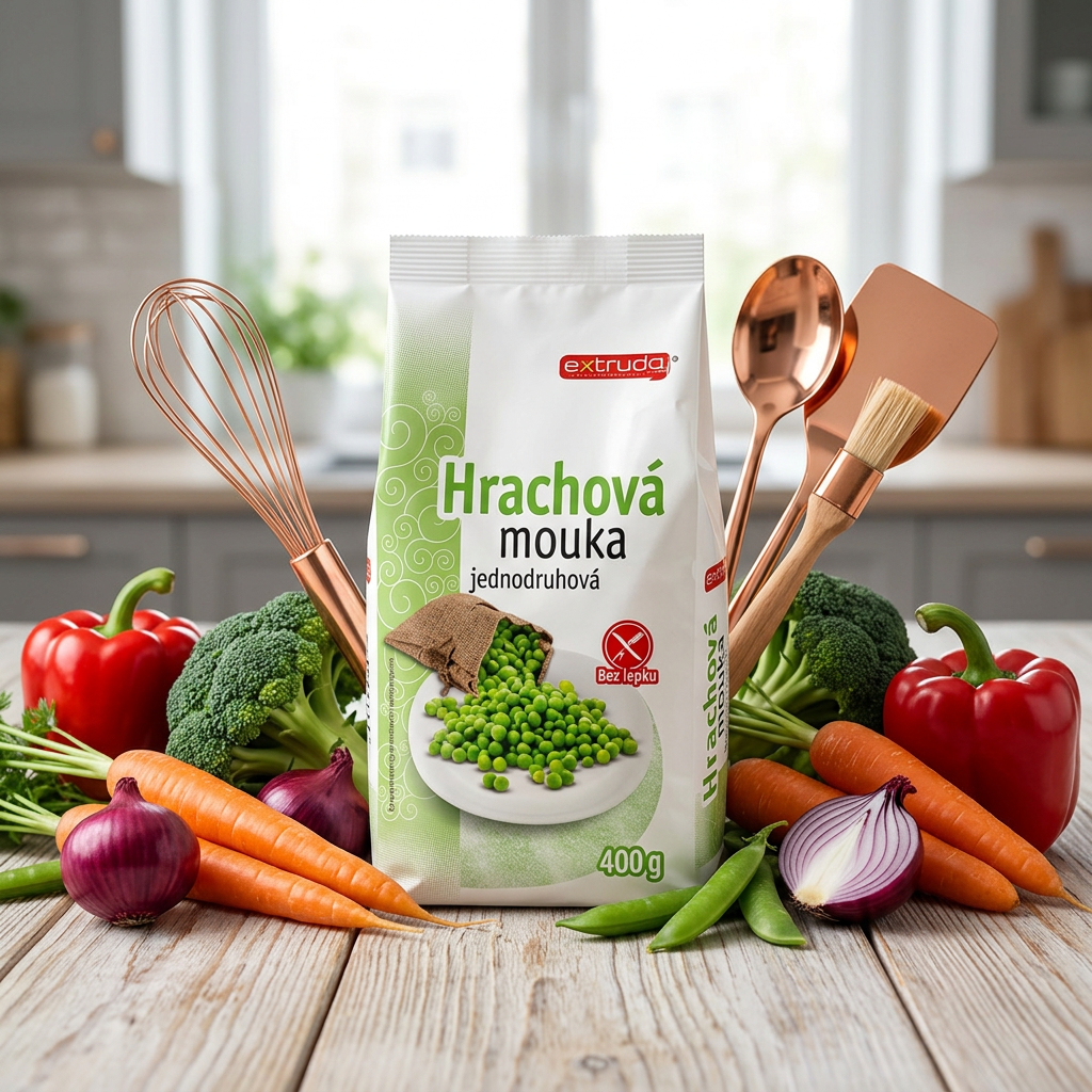 Bezlepková hrachová múka Extrudo 400 g