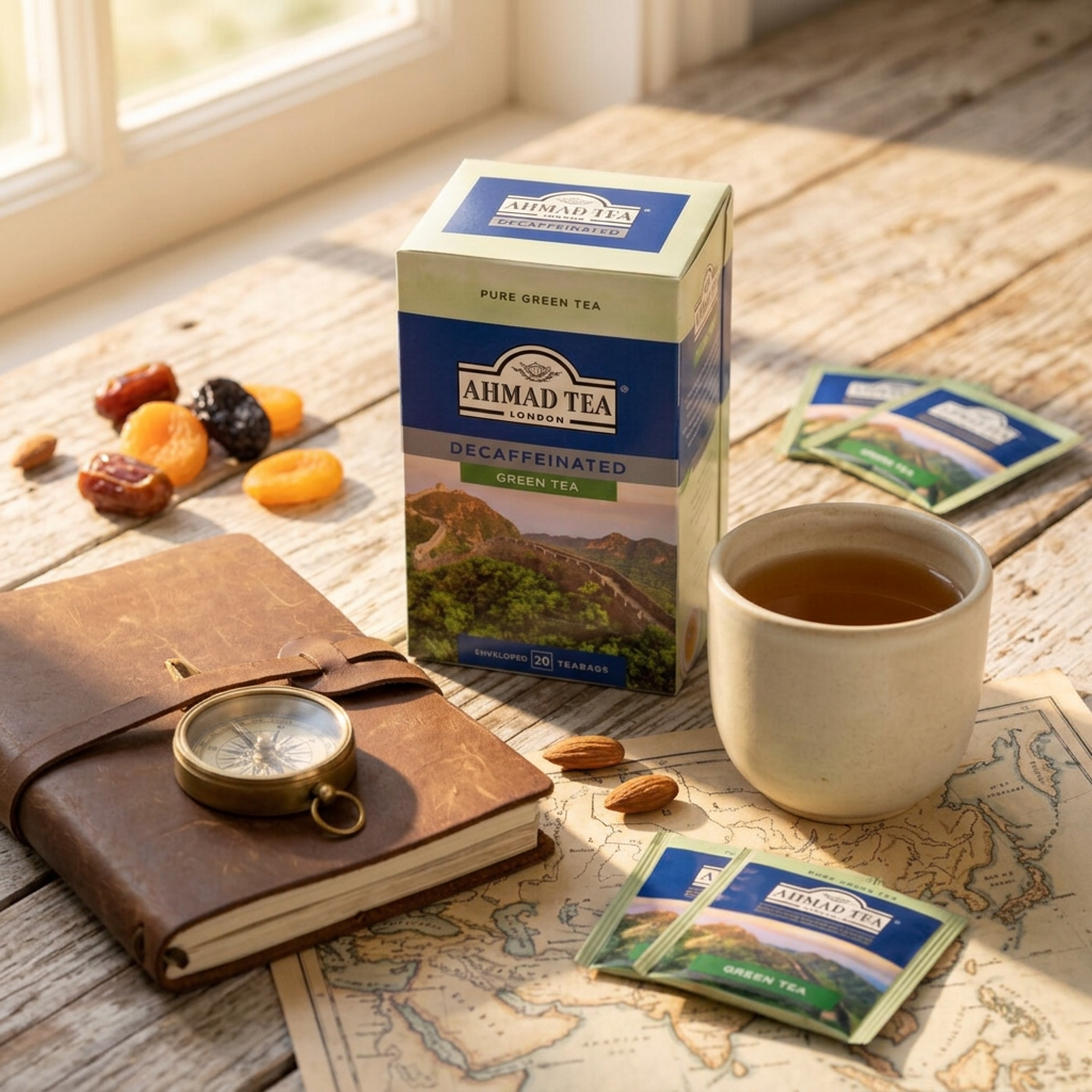 Bezkofeínový zelený čaj AHMAD TEA 20x1,5 g