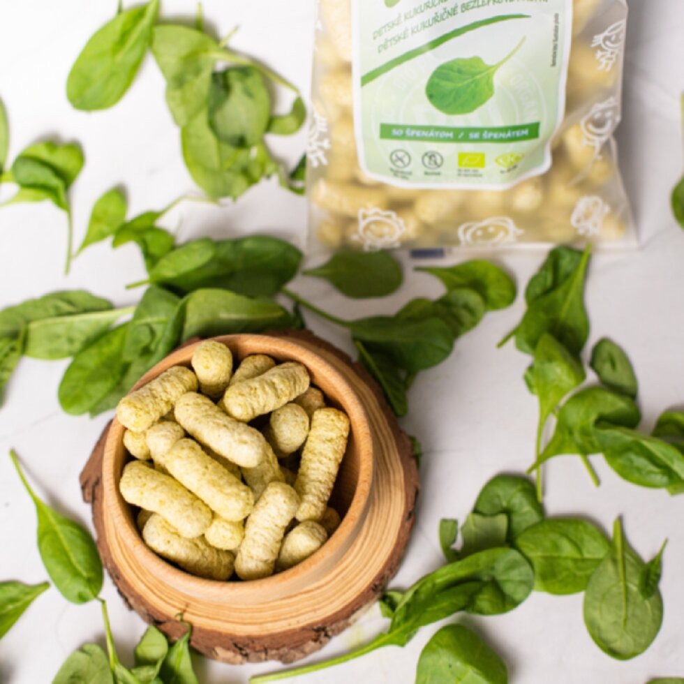 BIO detské chrumky so špenátom BioKIDS 55 g