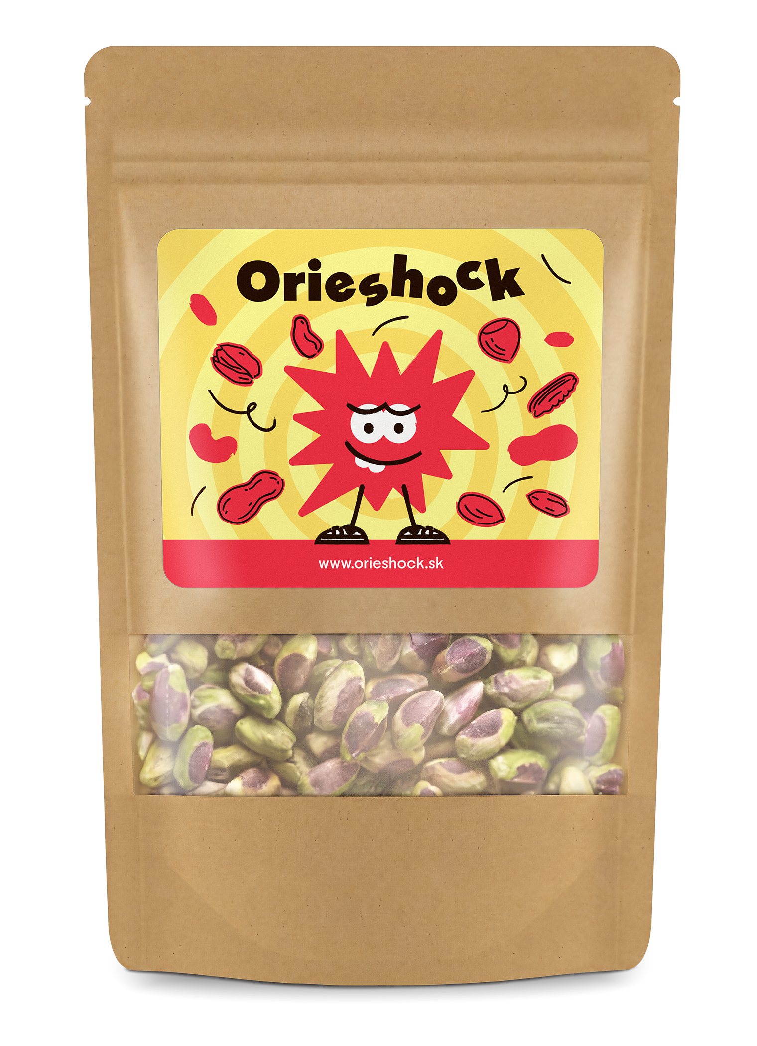 Pistácie pražené nesolené 250 g