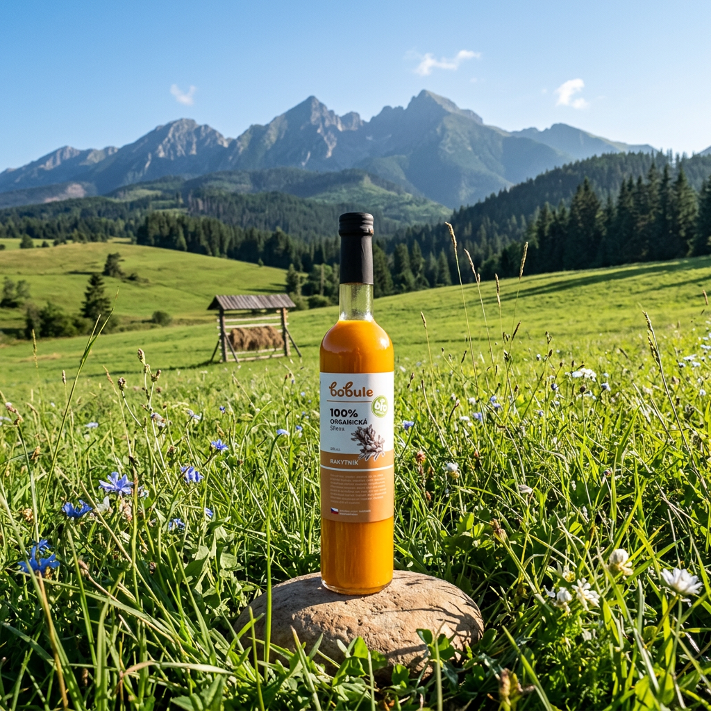 BIO Rakytníková šťava 100 % Bobule 500 ml