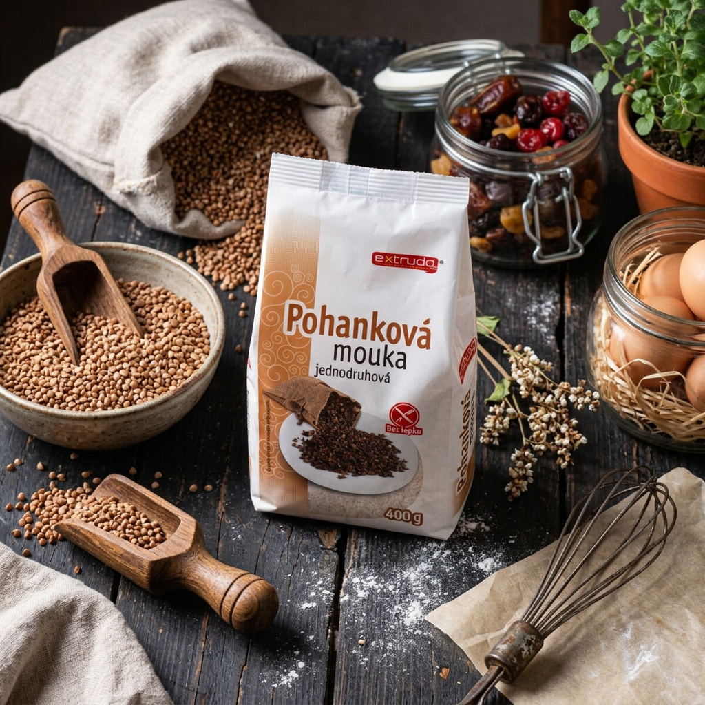 Bezlepková pohánková múka Extrudo 400 g