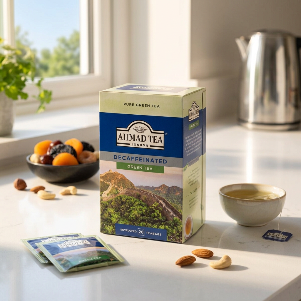 Bezkofeínový zelený čaj AHMAD TEA 20x1,5 g
