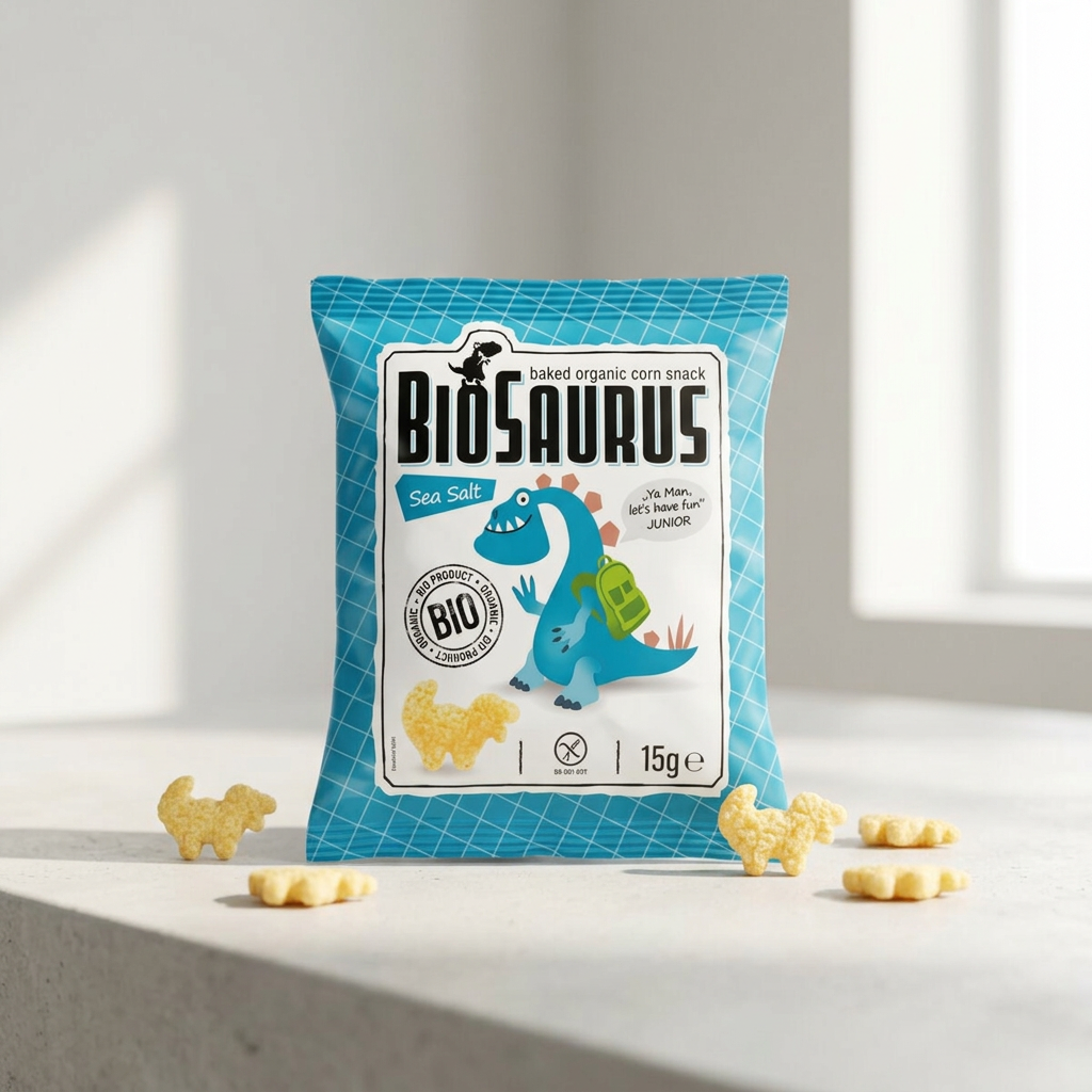 BIO detské chrumky Morská soľ Biosaurus 15 g