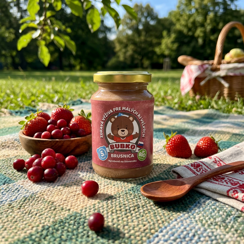 BIO detská výživa Brusnica Bubko 200 g