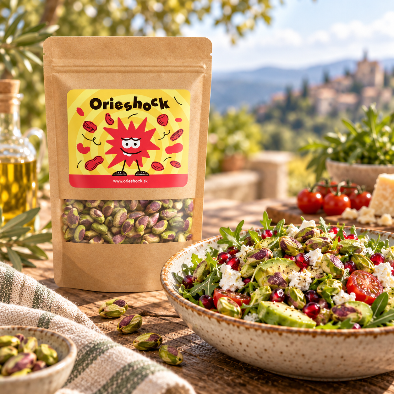 Pistácie pražené nesolené 250 g