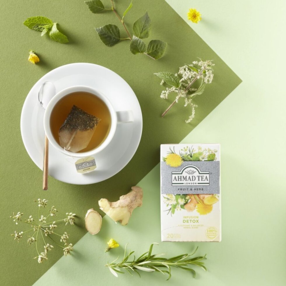 Bylinný čaj Detox AHMAD TEA 20x2 g