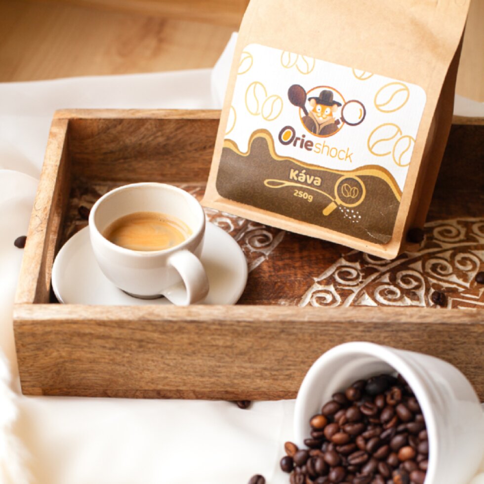 Zrnková káva 250 g