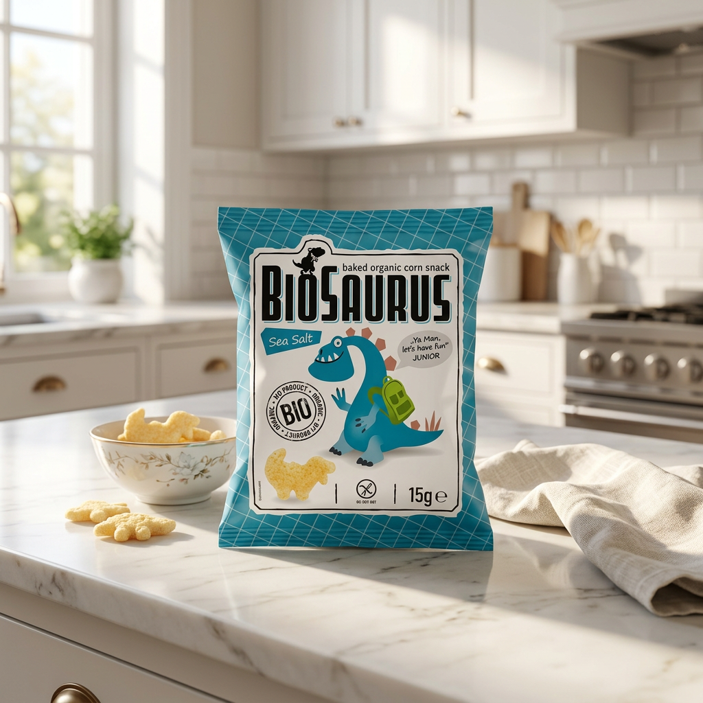 BIO detské chrumky Morská soľ Biosaurus 15 g