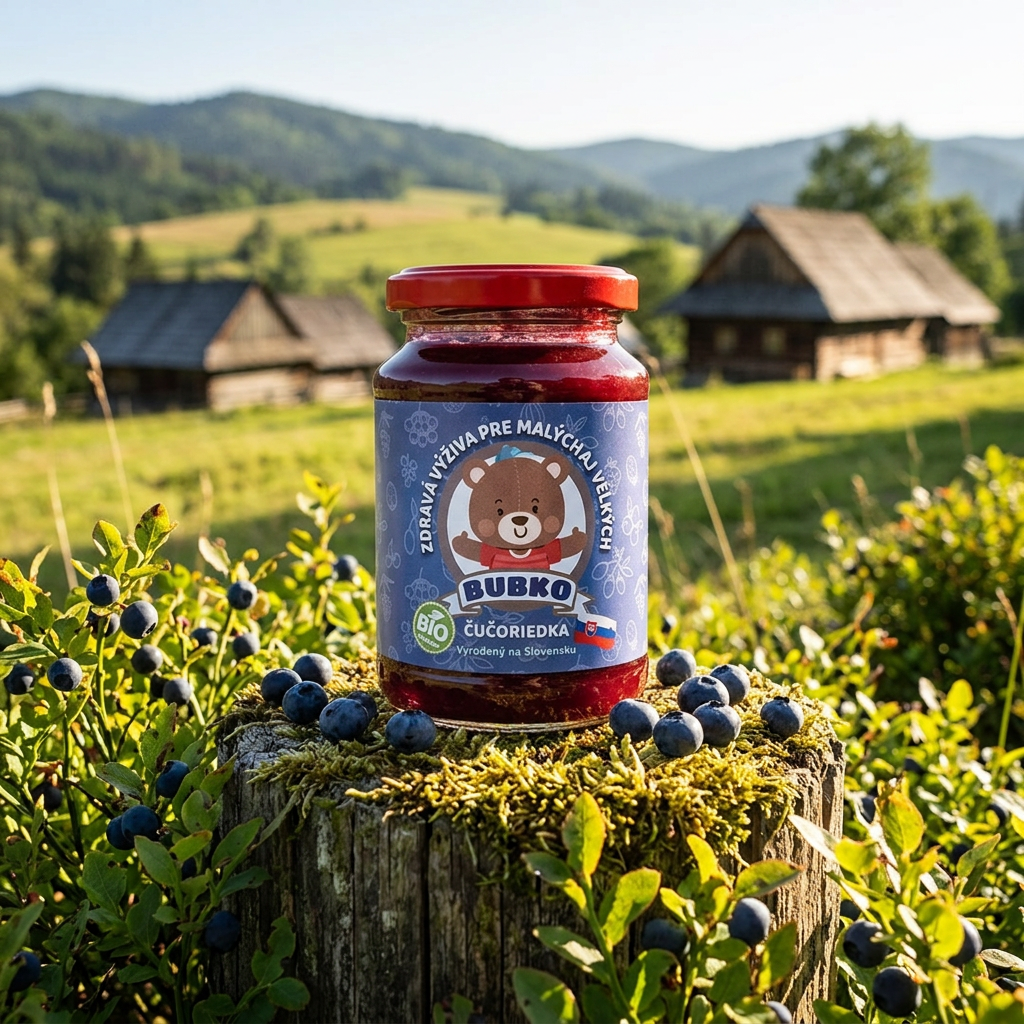 BIO detská výživa Čučoriedka Bubko 200 g