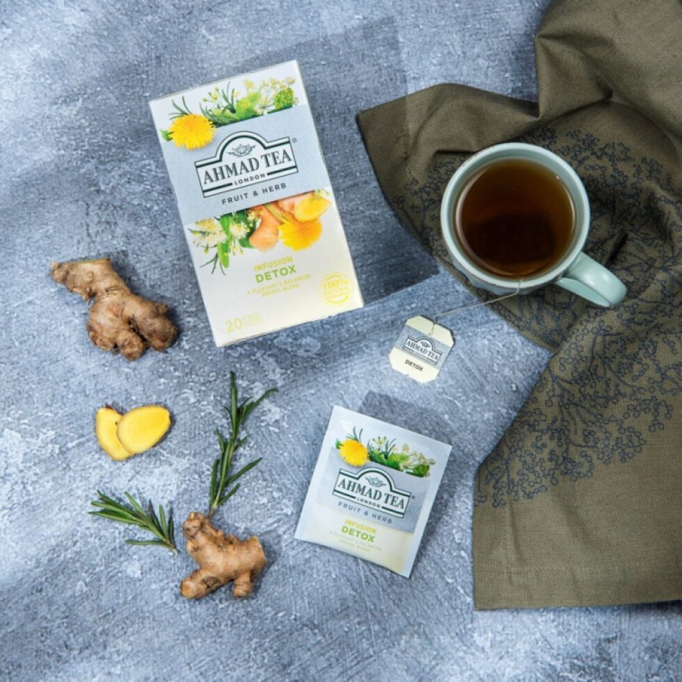 Bylinný čaj Detox AHMAD TEA 20x2 g
