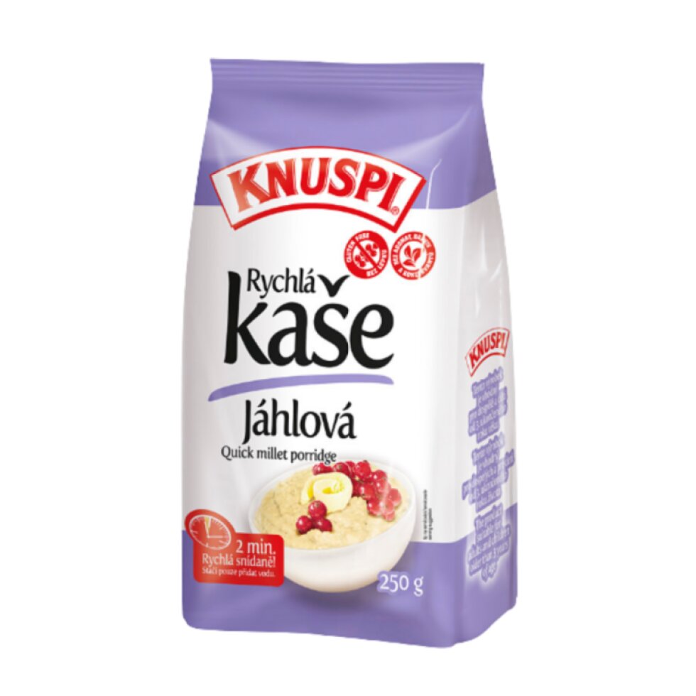Bezlepková raňajková kaša s probiotikami Knuspi 250 g