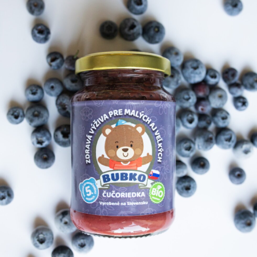 BIO detská výživa Čučoriedka Bubko 200 g