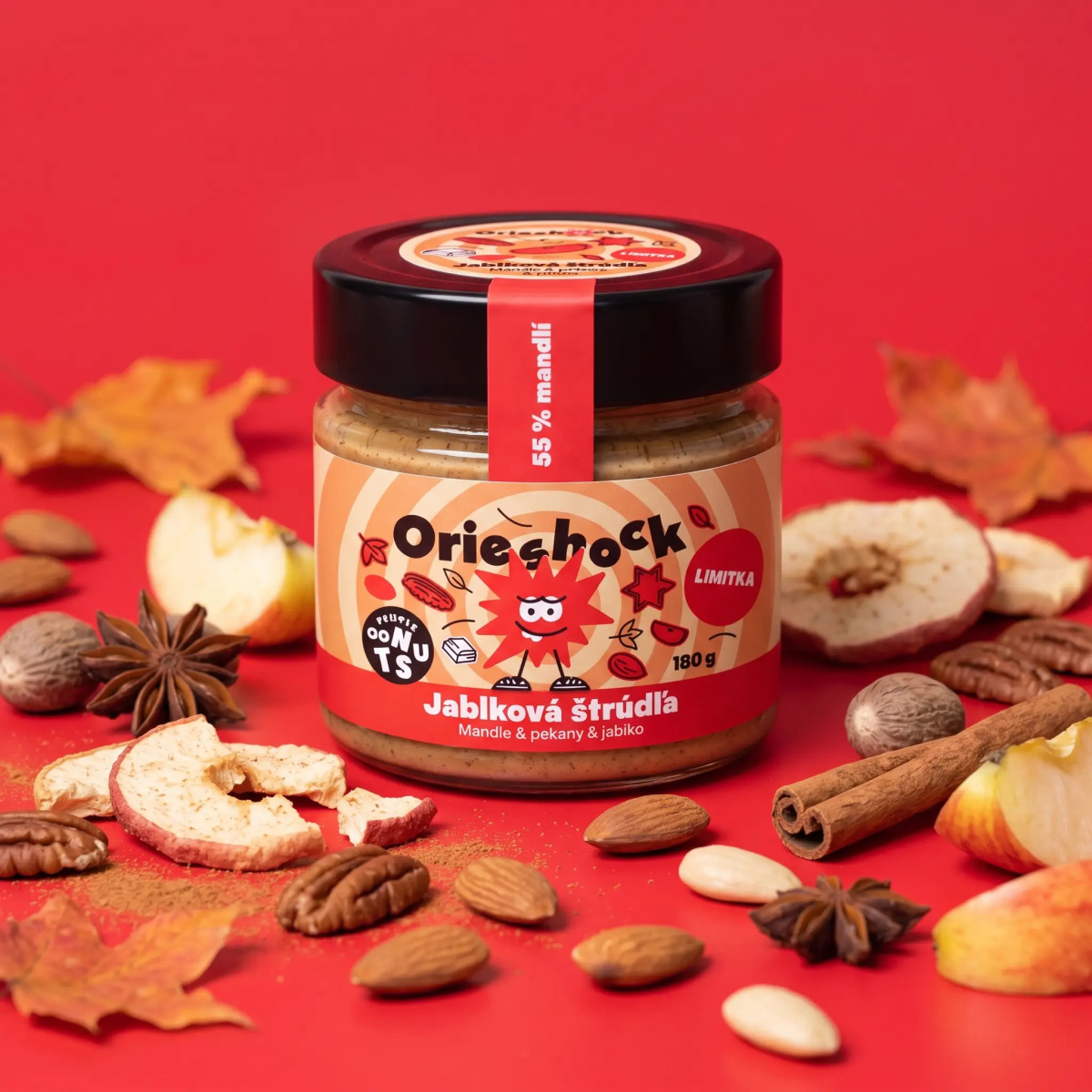 Jablková štrúdľa – orechový krém 180 g