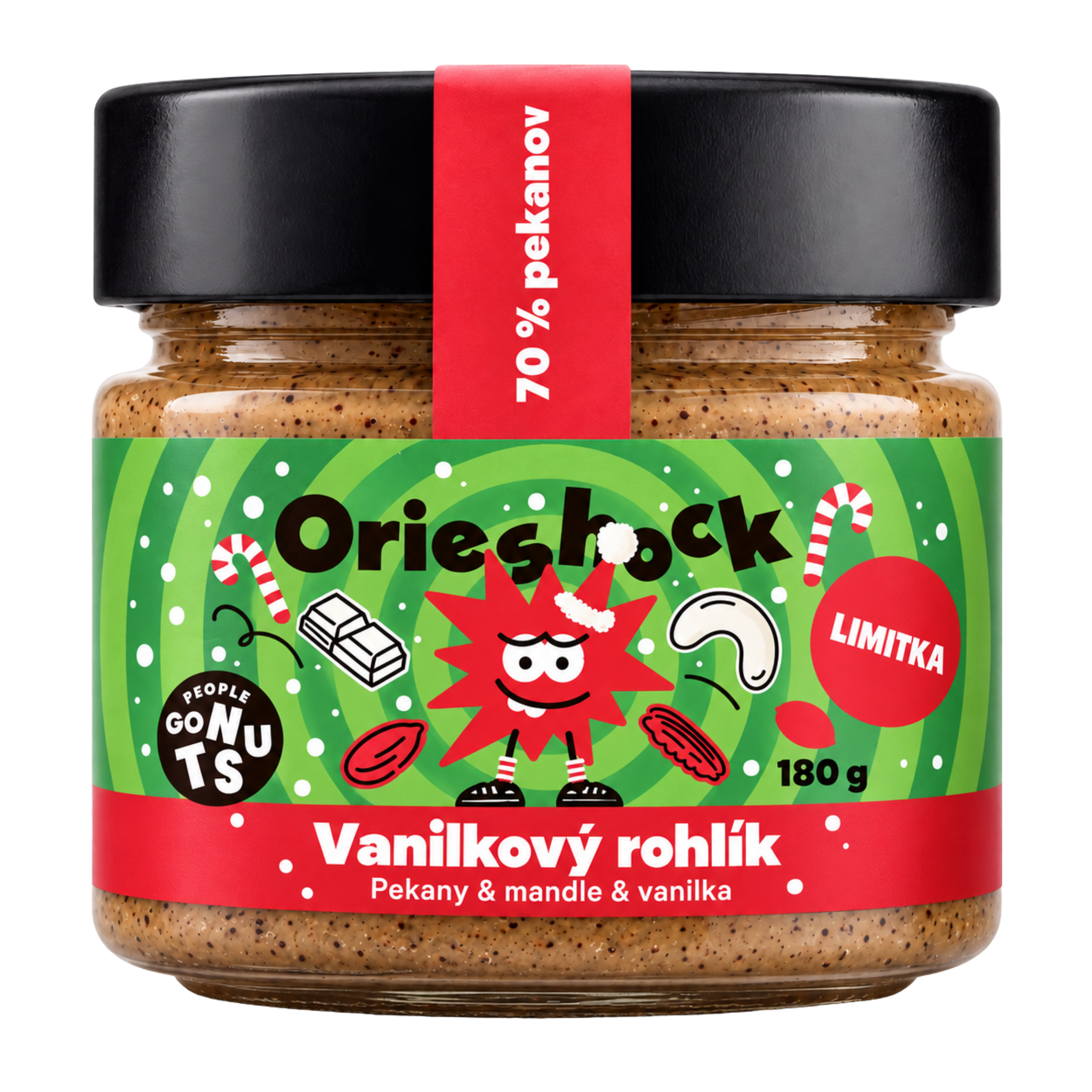 Orieshock Vanilkový rohlík 180g