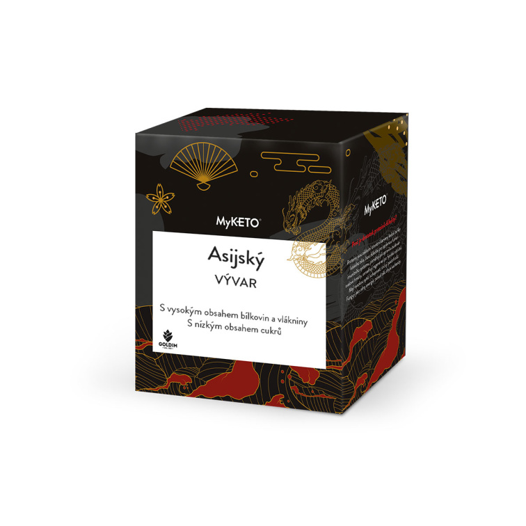 ASIA – Čirý proteinový vývar s nudlemi 5 ks