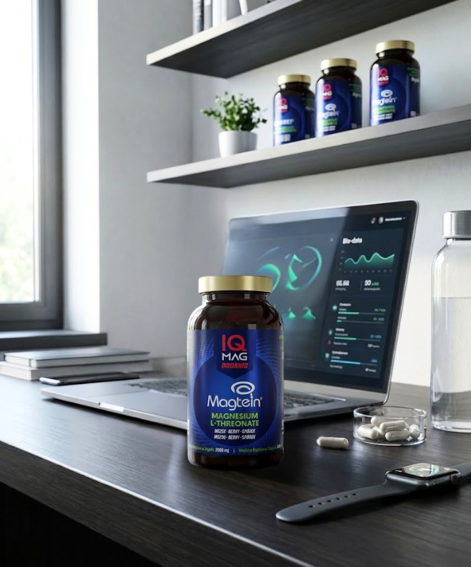 IQ MAG Organic Magtein Magnesium L-threonate 90 tob