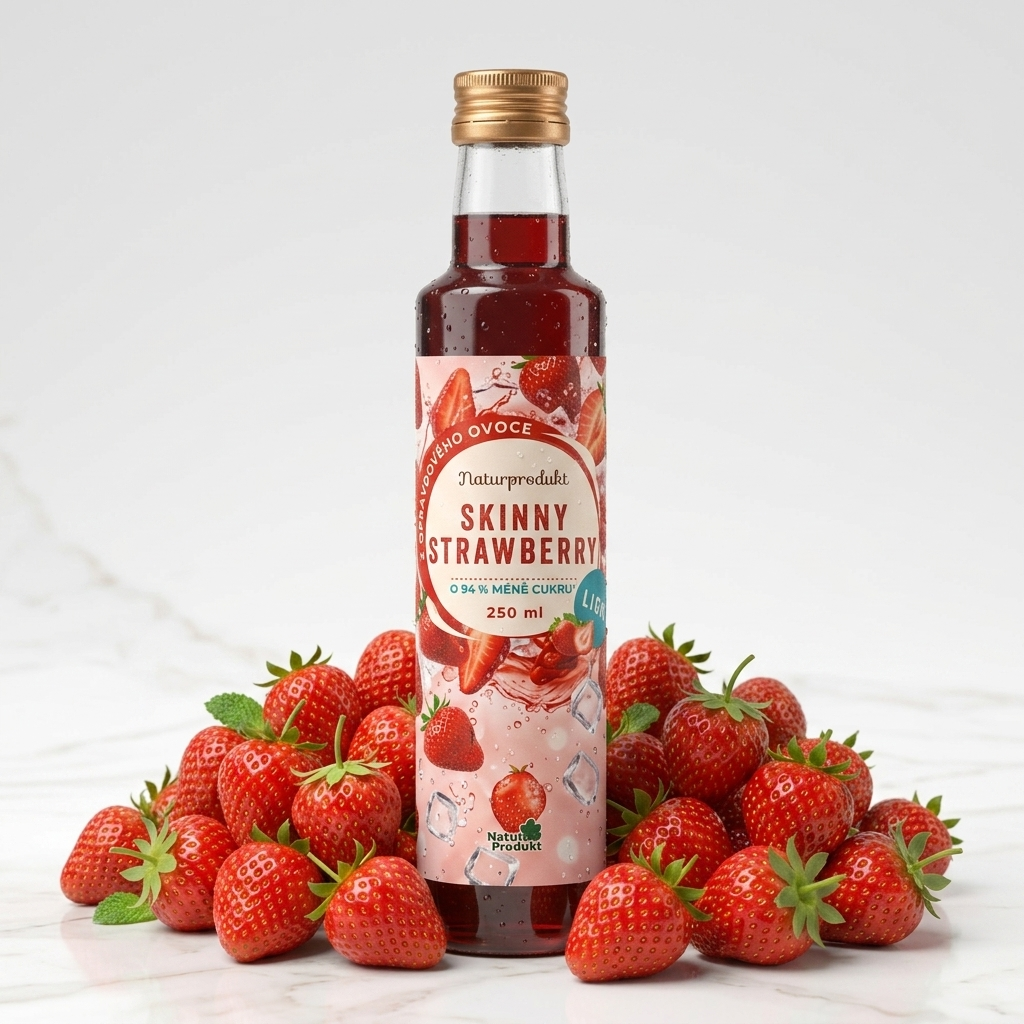 Sirup Skinny strawberry. 250 ml
