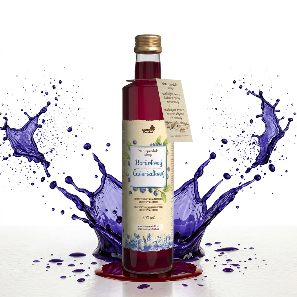 Naturprodukt sirup Borůvkový 500 ml