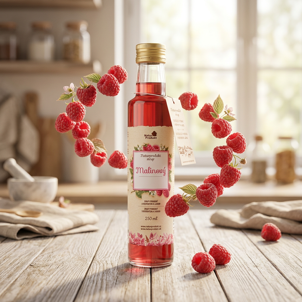 Naturprodukt sirup Malinový 250 ml