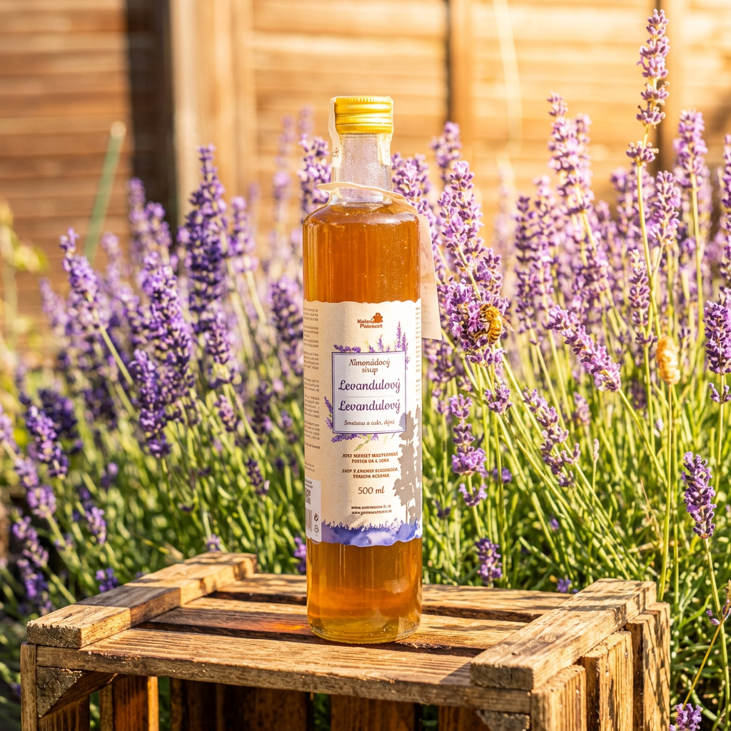 Naturprodukt sirup Levandulový 500 ml