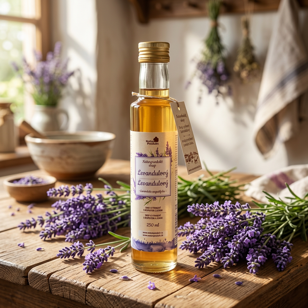 Naturprodukt sirup Levandulový 250 ml