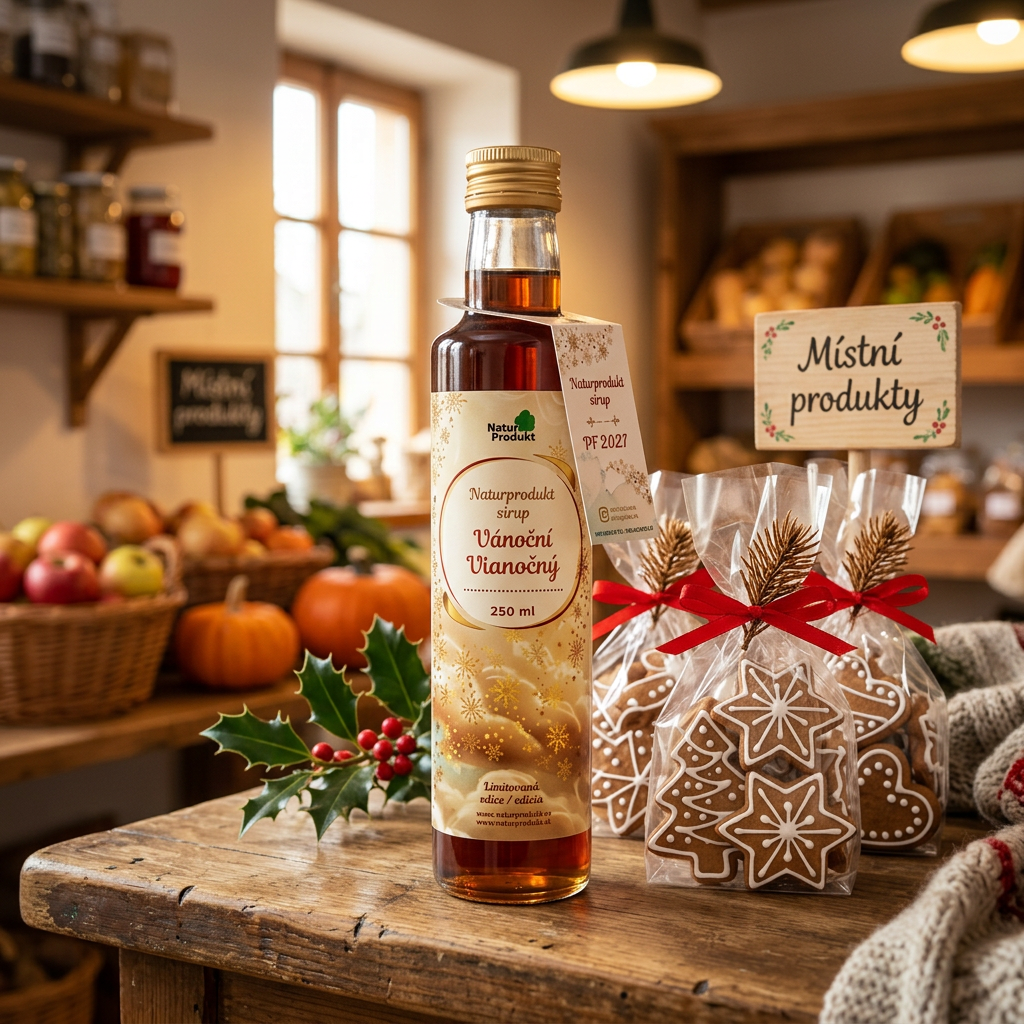 Naturprodukt sirup Vánoční 250 ml
