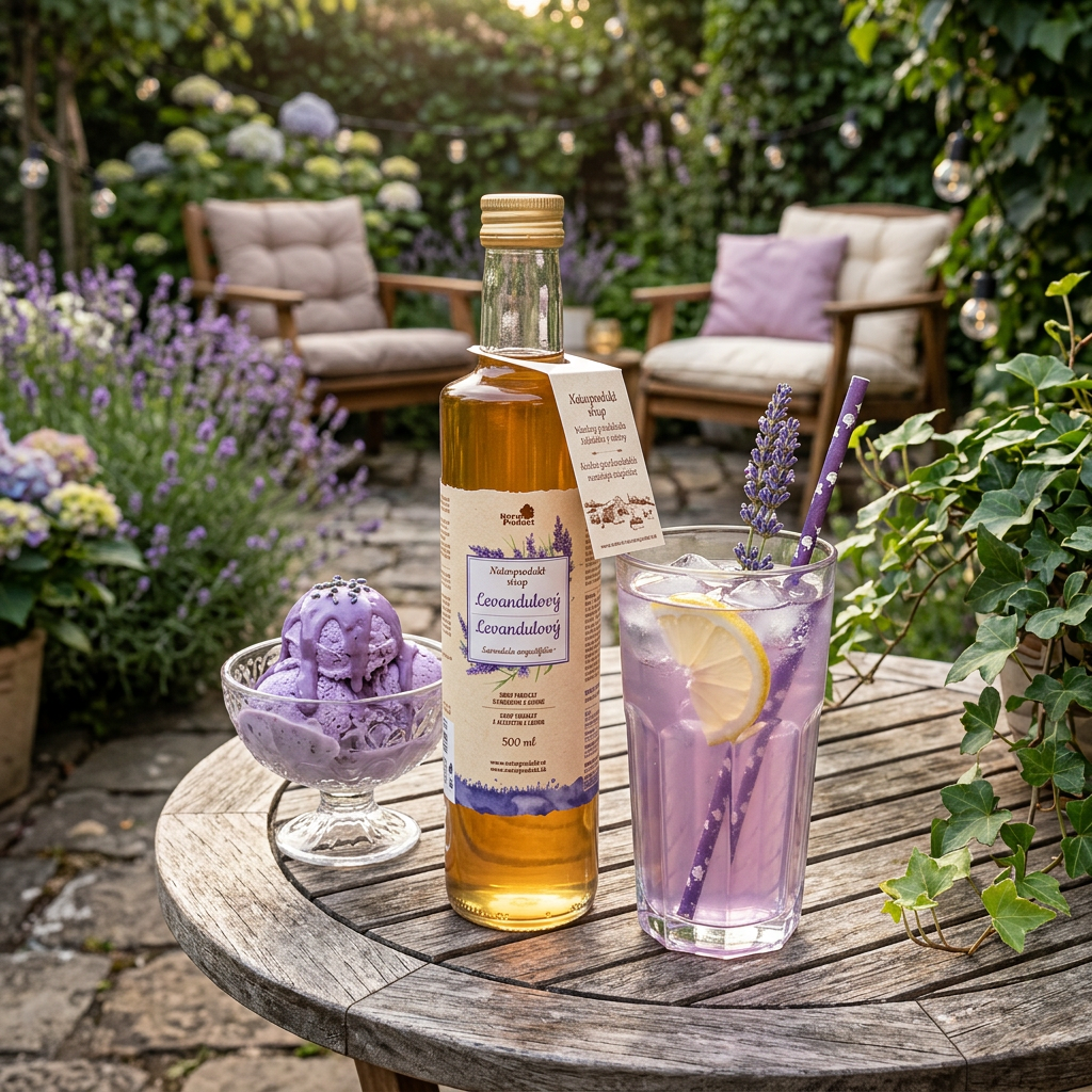 Naturprodukt sirup Levandulový 500 ml