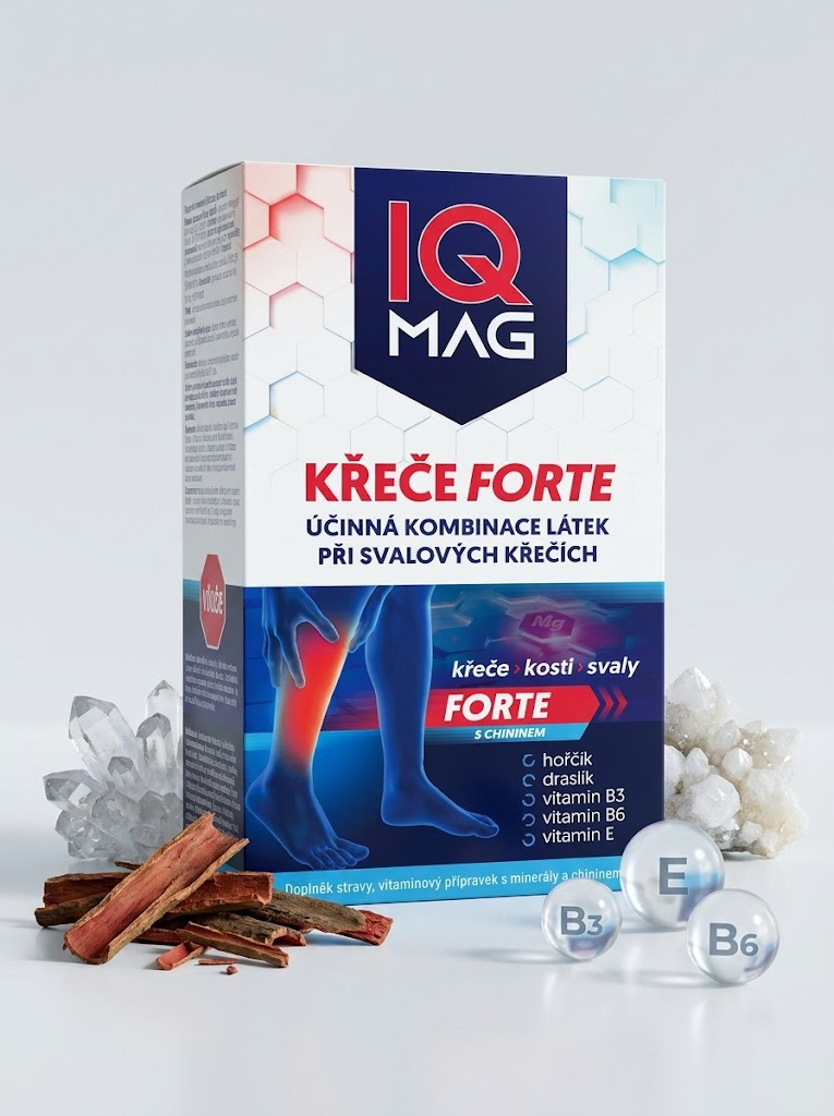 IQ Mag Křeče Forte - silnější úleva od křečí 60 tbl