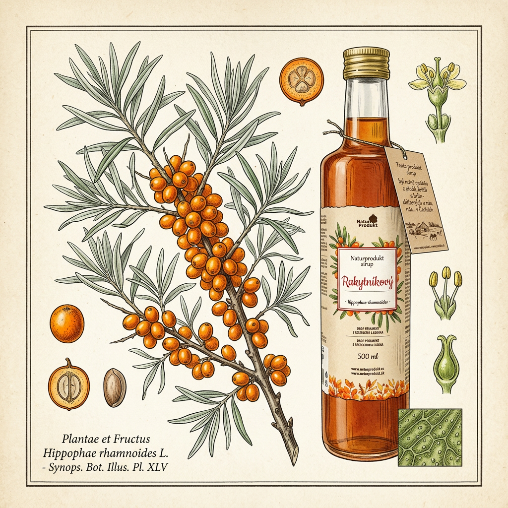 Naturprodukt sirup Rakytníkový 500 ml
