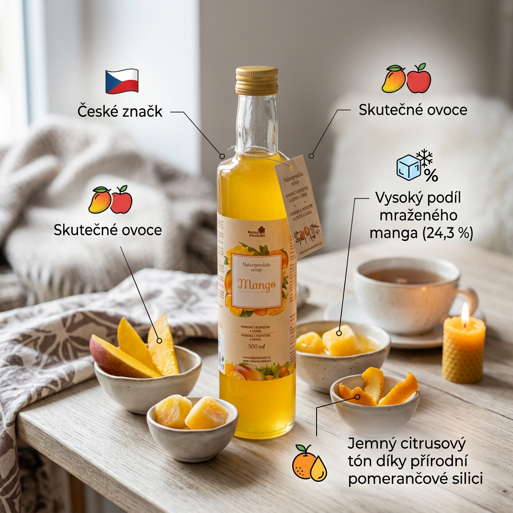 Naturprodukt sirup Mango 500 ml